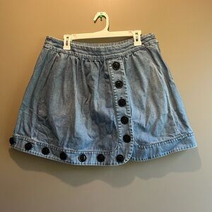 Plenty by Tracy Reese Blue Denim mini skirt Anthropologie